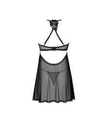 Latinesa babydoll et String - Noire